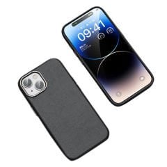 iPhone 15 Kılıf Magsafe Şarj Özellikli PU Deri Adora Kapak