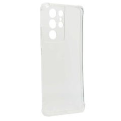 Samsung Galaxy S21 Ultra Kılıf Nitro Anti Shock Darbe Emici Köşe Korumalı Şeffaf Silikon Kapak
