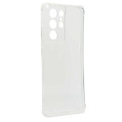 Samsung Galaxy S21 Ultra Kılıf Nitro Anti Shock Darbe Emici Köşe Korumalı Şeffaf Silikon Kapak