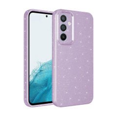 Samsung Galaxy S24 Plus Kılıf Kamera Korumalı Simli Lüks Koton Kapak