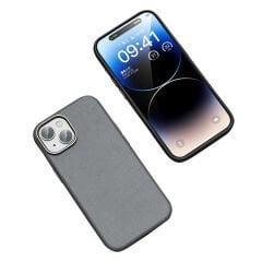 iPhone 14 Kılıf Magsafe Şarj Özellikli PU Deri Adora Kapak