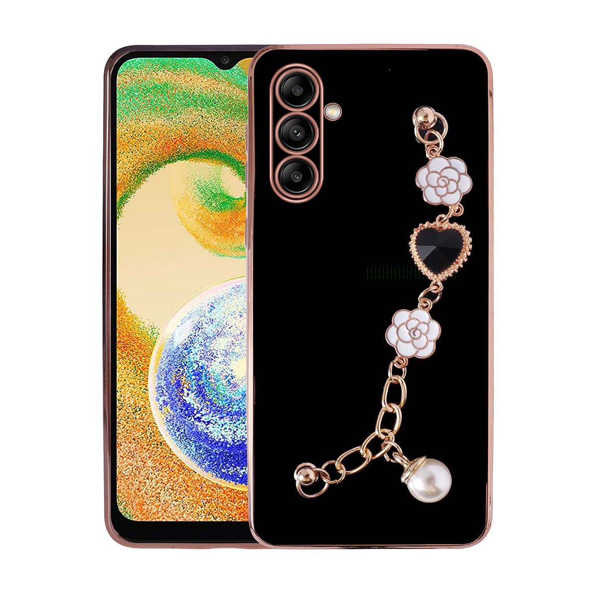 Samsung Galaxy A13 5G Kılıf El Tutamaçlı Kamera Korumalı Taka Silikon Kapak