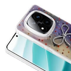 Xiaomi Redmi Note 14 Pro 4G Kılıf Kamera Korumalı Figürlü Ponti Silikon Kapak