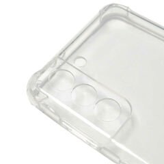 Samsung Galaxy S21 Kılıf Nitro Anti Shock Darbe Emici Köşe Korumalı Şeffaf Silikon Kapak
