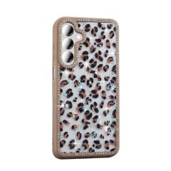 Samsung Galaxy A26 Kılıf Taşlı ve Simli Tasarım Azra Kapak