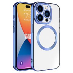 iPhone 15 Pro Kılıf Magsafe Wireless Şarj Özellikli Setro Silikon