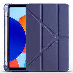 Xiaomi Redmi Pad SE 8.7 Kılıf Tri Folding Kalem Bölmeli Standlı Kılıf