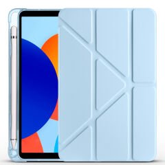 Xiaomi Redmi Pad SE 8.7 Kılıf Tri Folding Kalem Bölmeli Standlı Kılıf