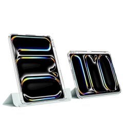 iPad Pro 13 2024 Kılıf Magnetik Ayrılabilen Airbagli Sliding Tablet Kılıfı