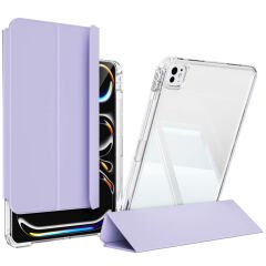 iPad Pro 13 2024 Kılıf Magnetik Ayrılabilen Airbagli Sliding Tablet Kılıfı