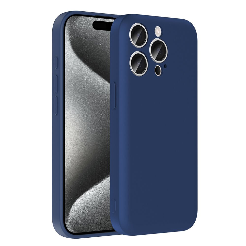 iPhone 15 Pro Max Kılıf Kamera Korumalı Kartlık Hazneli Vitra Kapak