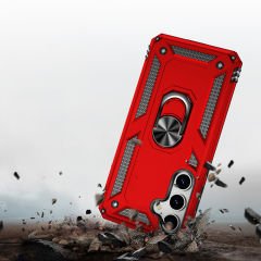 Samsung Galaxy S25 Plus Kılıf Vega Tank Sert Yüzüklü Standlı Zırh Koruma Kapak