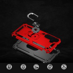 Samsung Galaxy S25 Plus Kılıf Vega Tank Sert Yüzüklü Standlı Zırh Koruma Kapak