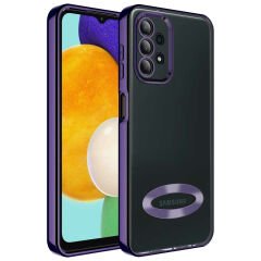 Samsung Galaxy A23 Kamera Korumalı Logo Gösteren Omega Kapak kılıf