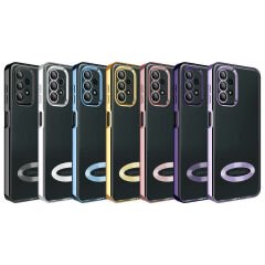 Samsung Galaxy A23 Kamera Korumalı Logo Gösteren Omega Kapak kılıf