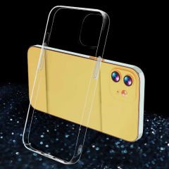 iPhone 11 Kılıf Sert Pürüzsüz Şeffaf Droga Kapak