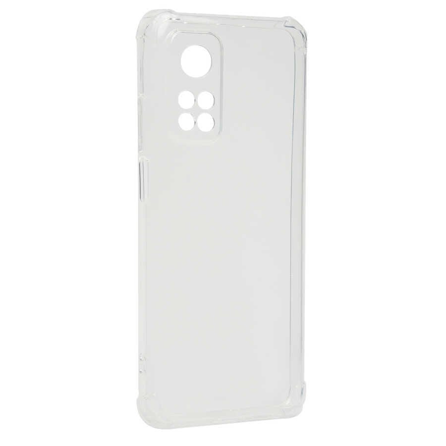 Xiaomi Mi 10T Pro 5G Kılıf Nitro Anti Shock Darbe Emici Köşe Korumalı Şeffaf Silikon Kapak