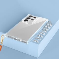 Samsung Galaxy S24 Ultra Kılıf Airbagli Takılabilir Askı Aparatlı Snap Silikon Kapak