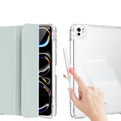 iPad Pro 11 2024 Kılıf Magnetik Ayrılabilen Airbagli Sliding Tablet Kılıfı