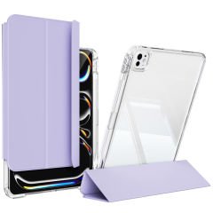 iPad Pro 11 2024 Kılıf Magnetik Ayrılabilen Airbagli Sliding Tablet Kılıfı