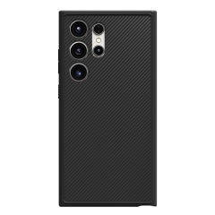 Samsung Galaxy S24 Ultra Kılıf Magsafe Şarj Özellikli Karbon Fiber Görünümlü T-Karbon Kapak