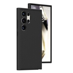 Samsung Galaxy S24 Ultra Kılıf Magsafe Şarj Özellikli Karbon Fiber Görünümlü T-Karbon Kapak