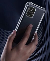 Xiaomi Redmi Note 10 Pro Kılıf Nitro Anti Shock Darbe Emici Köşe Korumalı Şeffaf Silikon Kapak