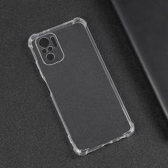 Xiaomi Redmi Note 10 Pro Kılıf Nitro Anti Shock Darbe Emici Köşe Korumalı Şeffaf Silikon Kapak