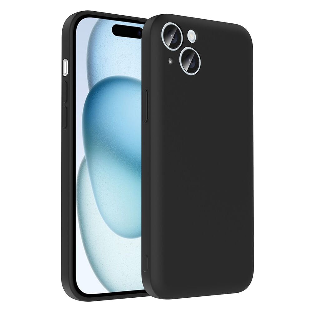 iPhone 15 Plus Kılıf Kamera Korumalı Kartlık Hazneli Vitra Kapak