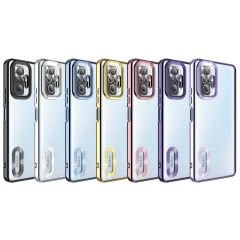 Xiaomi Redmi Note 10 Pro Kılıf Kamera Korumalı Logo Gösteren Omega Kapak kılıf