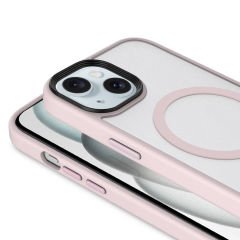 iPhone 14 Kılıf Mat Arka Yüzey Wireless Şarj Özellikli Flet Magsafe Kapak