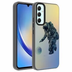 Samsung Galaxy A34 Kılıf Desenli Dragon Sert Kapak Kılıf