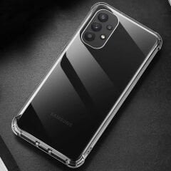 Samsung Galaxy A72 Kılıf Nitro Anti Shock Darbe Emici Köşe Korumalı Şeffaf Silikon Kapak