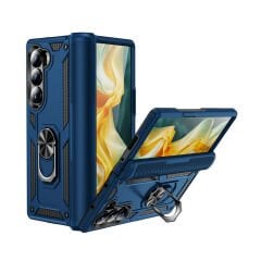 Samsung Galaxy Z Fold 6 Kılıf Vega Tank Sert Yüzüklü Standlı Zırh Koruma Kapak