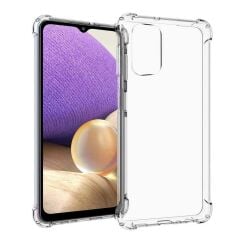 Samsung Galaxy A52 Kılıf Nitro Anti Shock Darbe Emici Köşe Korumalı Şeffaf Silikon Kapak