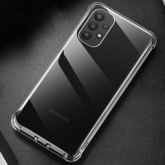 Samsung Galaxy A52 Kılıf Nitro Anti Shock Darbe Emici Köşe Korumalı Şeffaf Silikon Kapak