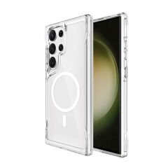 Samsung Galaxy S24 Ultra Kılıf Magsafe Şarj Özellikli T-Max Magsafe Kapak