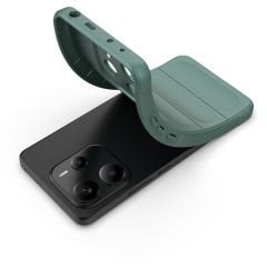 Xiaomi Redmi Note 14 4G Kılıf Esnek TPU Oyuklu Arka Yüzey Tasarımlı Etnik Silikon Kapak