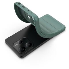 Xiaomi Redmi Note 14 4G Kılıf Esnek TPU Oyuklu Arka Yüzey Tasarımlı Etnik Silikon Kapak