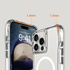 iPhone 16 Pro Max Kılıf Magsafe Şarj Özellikli T-Max Magsafe Kapak