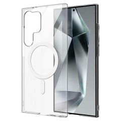 Samsung Galaxy S24 Ultra Kılıf Kamera Korumalı Magsafe Sert PC Porto Kapak