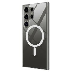 Samsung Galaxy S24 Ultra Kılıf Kamera Korumalı Magsafe Sert PC Porto Kapak