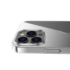 iPhone 15 Pro Kılıf Ultra İnce Sert Kamera Çıkıntılı Şeffaf Vonn Kapak