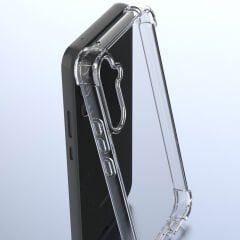 Samsung Galaxy A34 Kılıf Nitro Anti Shock Darbe Emici Köşe Korumalı Şeffaf Silikon Kapak