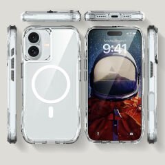 iPhone 16 Plus Kılıf Magsafe Şarj Özellikli T-Max Magsafe Kapak