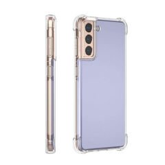Samsung Galaxy S21 Plus Kılıf Nitro Anti Shock Darbe Emici Köşe Korumalı Şeffaf Silikon Kapak