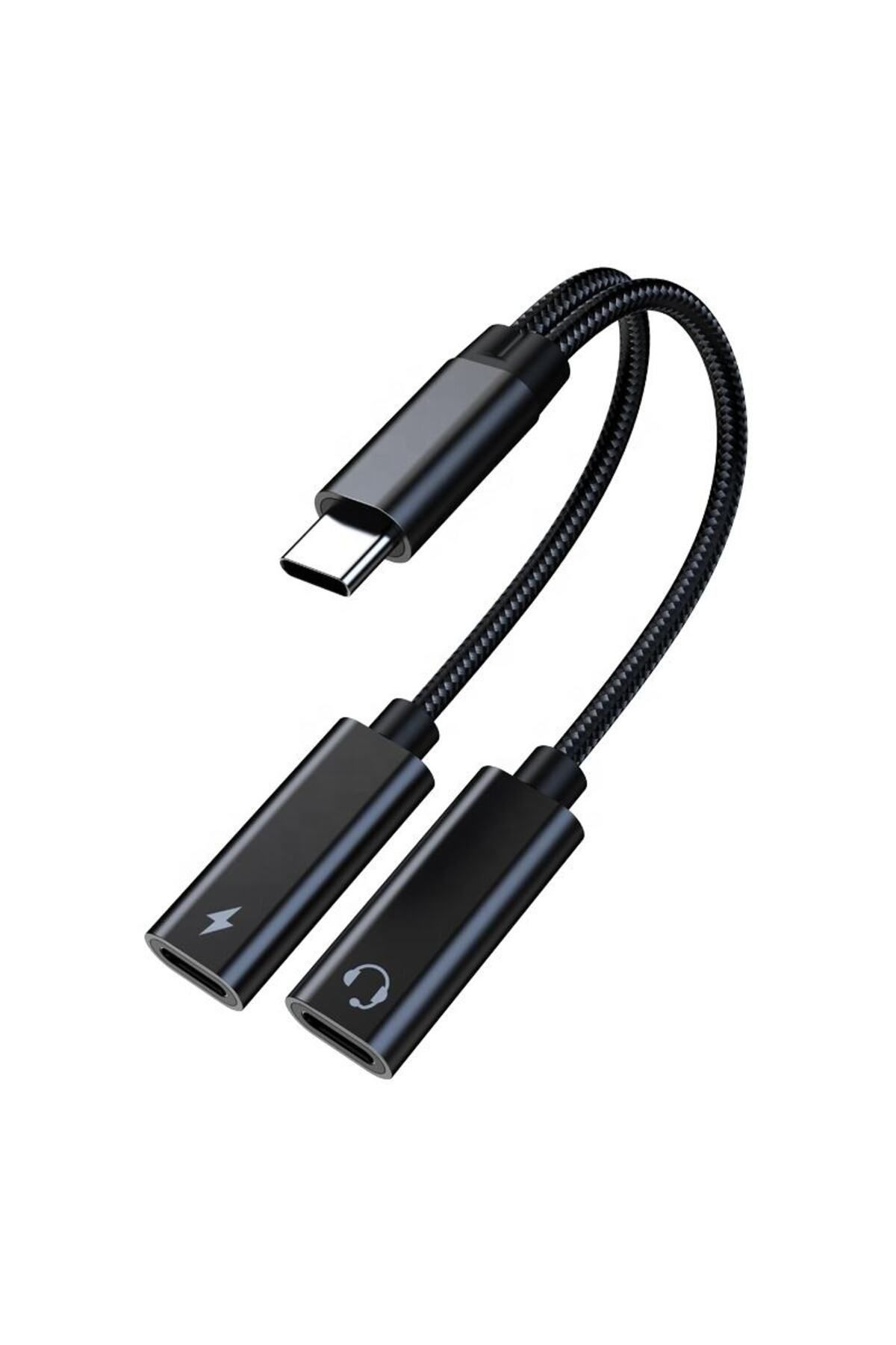 iPhone 15 Pro 15 Plus 15 Pro Max 16 16 Pro 16 Pro Max  Uyumlu Type-C Kulaklık Çevirici Dönüştürücü Bluetooth Gerektirmez