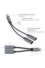 iPhone 15 Pro 15 Plus 15 Pro Max 16 16 Pro 16 Pro Max  Uyumlu Type-C Kulaklık Çevirici Dönüştürücü Bluetooth Gerektirmez