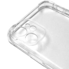 iPhone 11 Kılıf Nitro Anti Shock Darbe Emici Köşe Korumalı Şeffaf Silikon Kapak