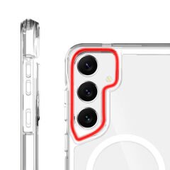 Samsung Galaxy S24 Plus Kılıf Magsafe Şarj Özellikli T-Max Magsafe Kapak